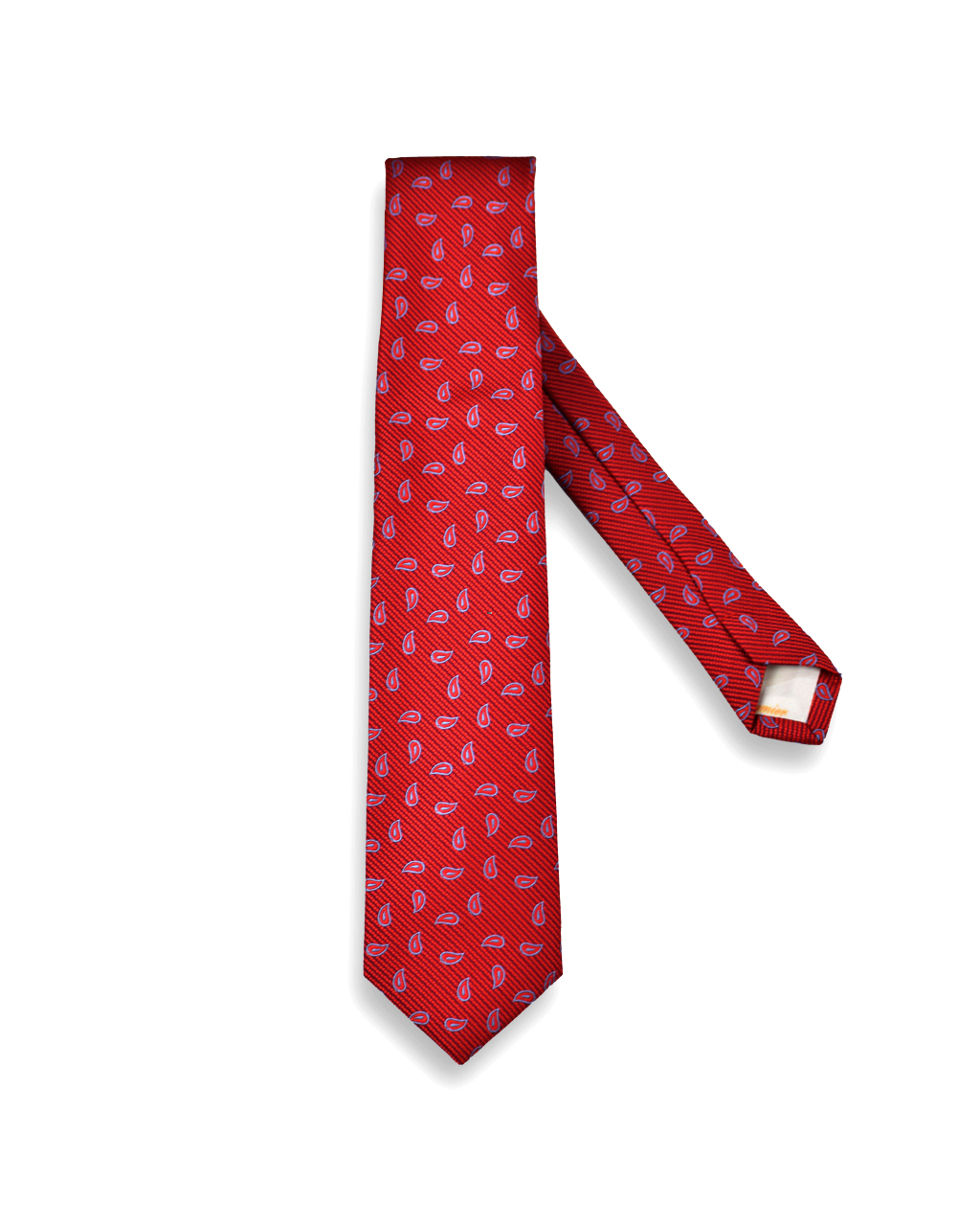 CORBATA FIGURAS AMEBA ROJO