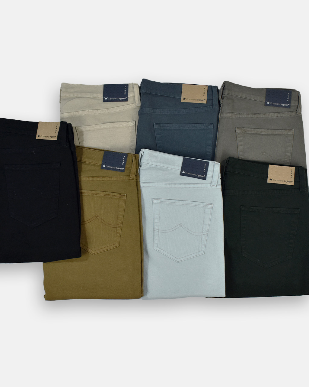 PANTALÓN GABARDINA SLIM FIT STRETCH JEAN